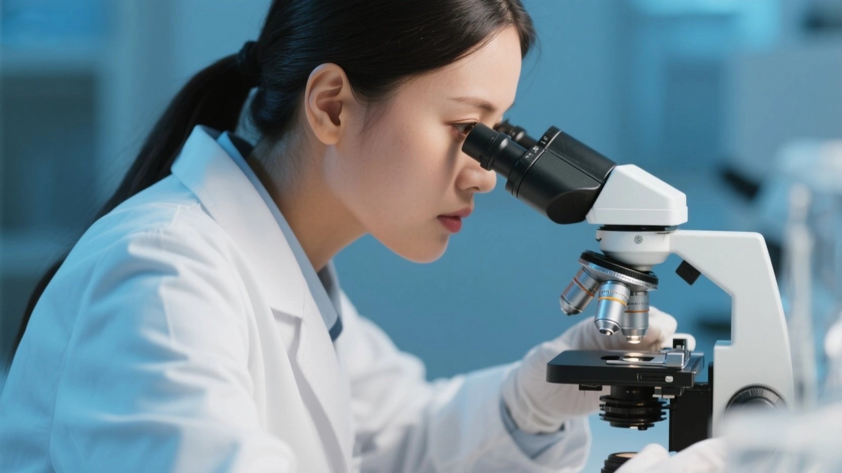 jimeng-2025-06-17-6531-女科研人员侧脸，使用显微镜，高清，真实.jpg